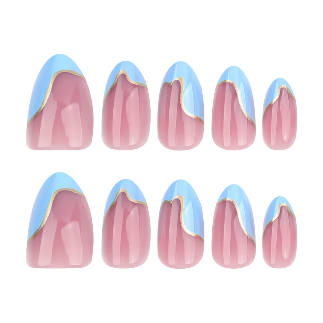 Artistic printed nails in modern design Kalsten