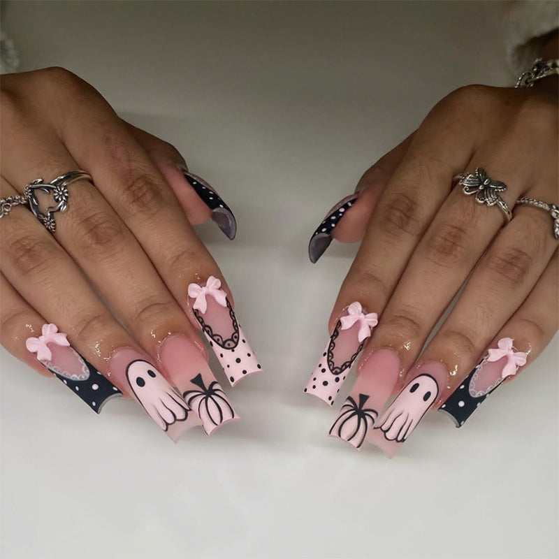 Themed Press-On Nail Art Set Kalsten