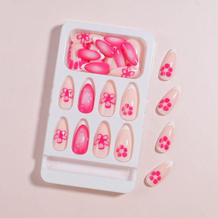 Premium Press-On Nail Set with Decorative Accents Kalsten