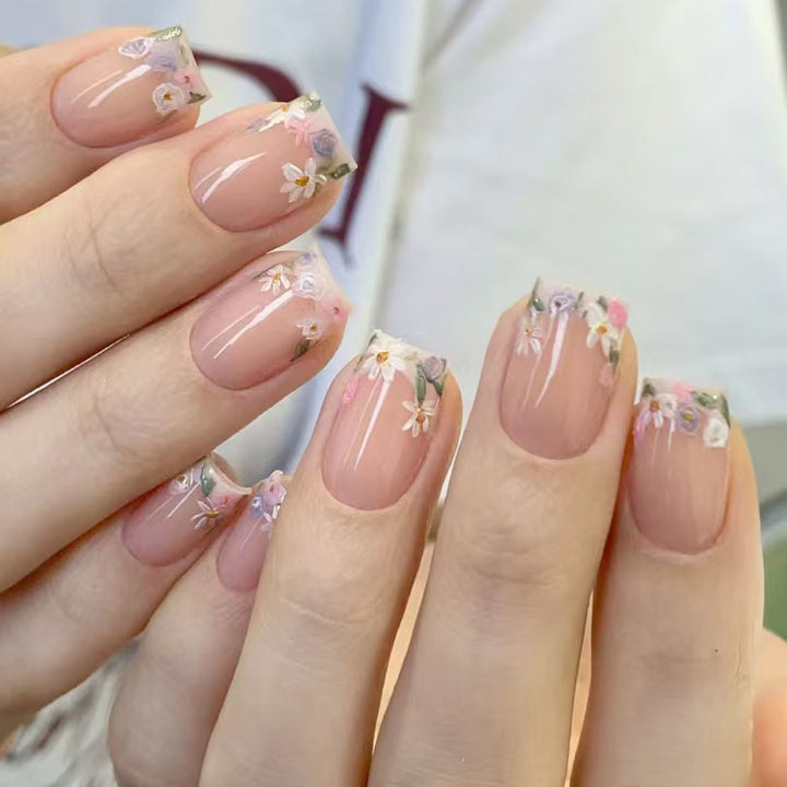Artistic Floral Nail Art Design Kit