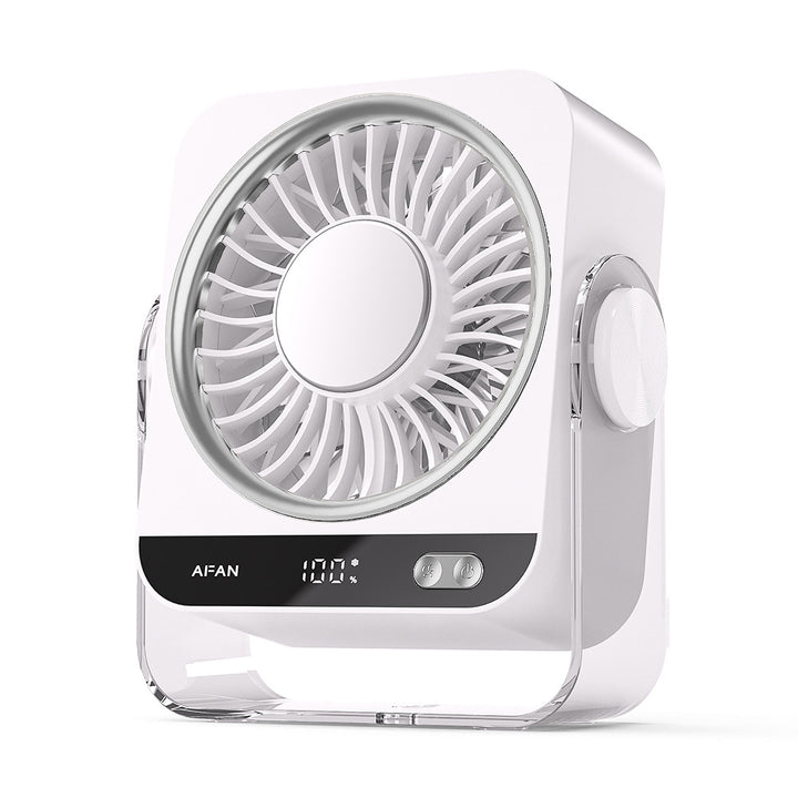 Ladies table fan with digital control and variable fan speed Kalsten