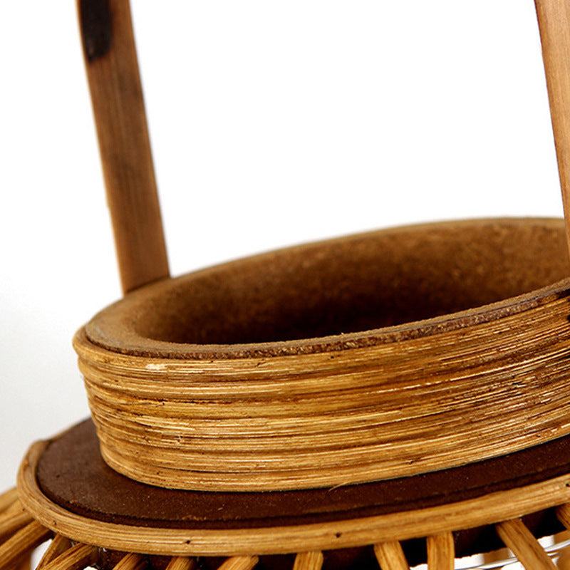Elegant Handmade Lantern Made of Natural Materials Kalsten