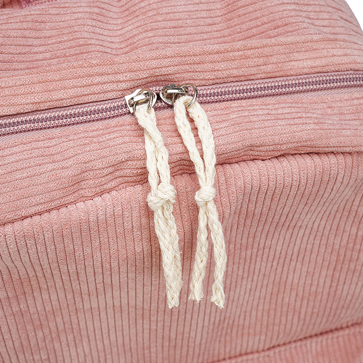 Cord Backpack with Practical Compartments Kalsten