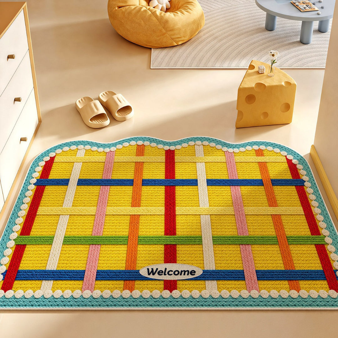 Playful Animal-Themed Bath Mat