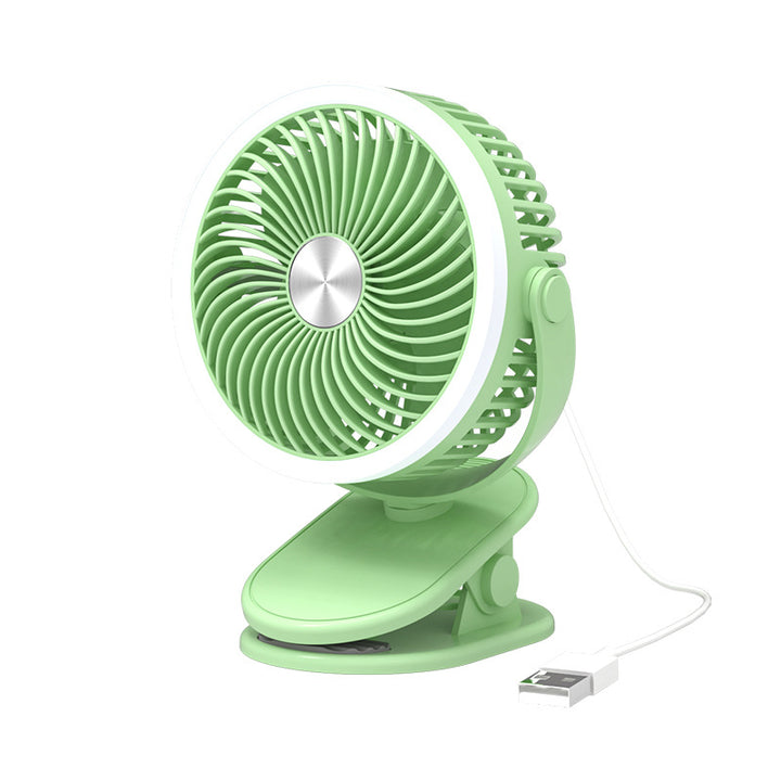 Unisex Compact Table Fan with Flexible Clamp Attachment Kalsten