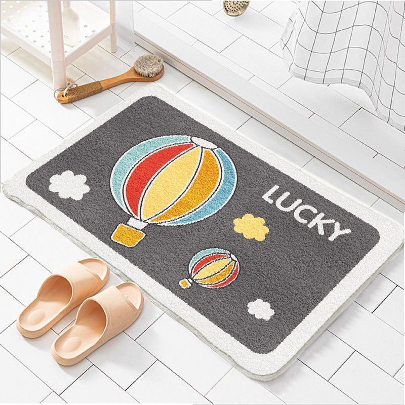 Fun Frog-Themed Bath Mat