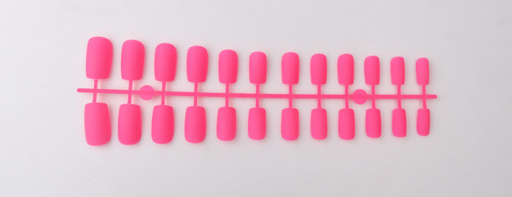 Matte Finish Long Stiletto Press-On Nails Kalsten