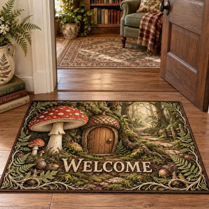 Floral Welcoming Door Mat Kalsten