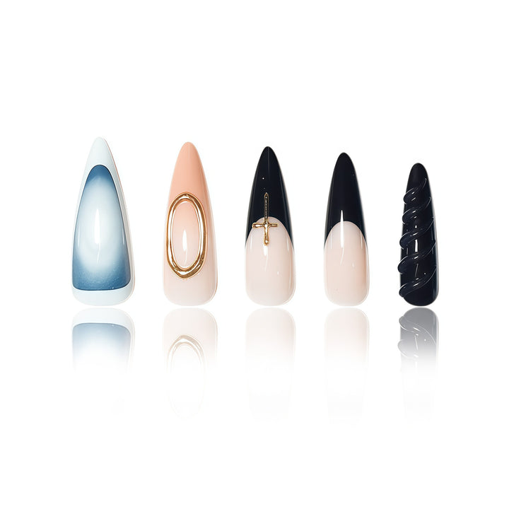 Premium Stiletto Nail Art Extensions Kalsten