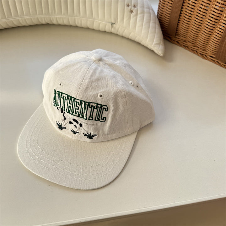 Women's Embroidered Cow Graphic Baseball Cap Kalsten