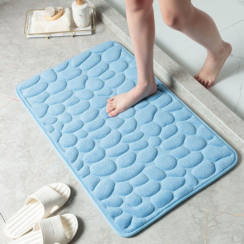 Soft Textured Bath Mat for Bathroom Floor