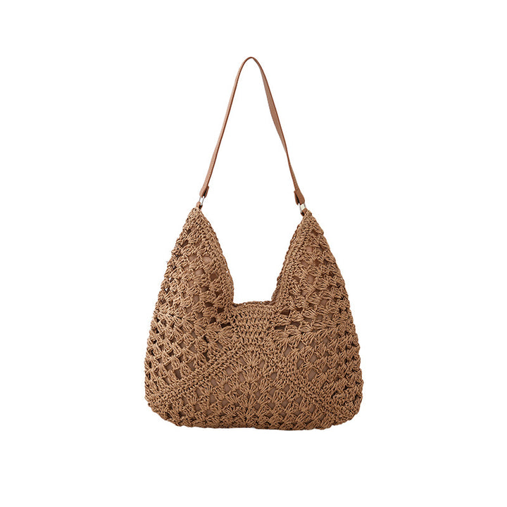 Handmade shoulder bag made from natural materials Kalsten