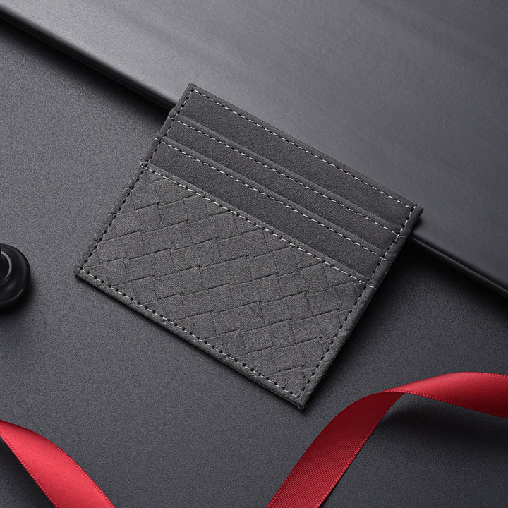 Textured RFID-Blocking Card Holder Kalsten