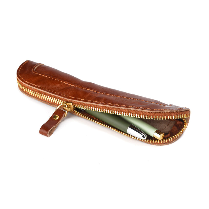 Premium Leather Pencil Case
