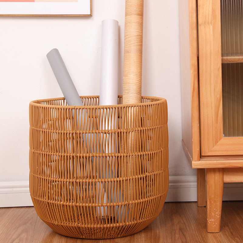 Woven Storage Basket with Handles Kalsten