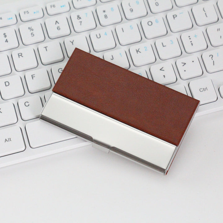 Premium Metal Business Card Case