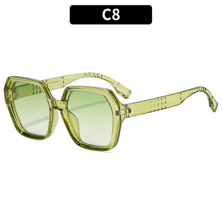 Chunky Square Frame Sunglasses