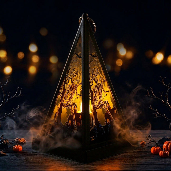 Halloween Decoration Lantern with Artificial Light Effect