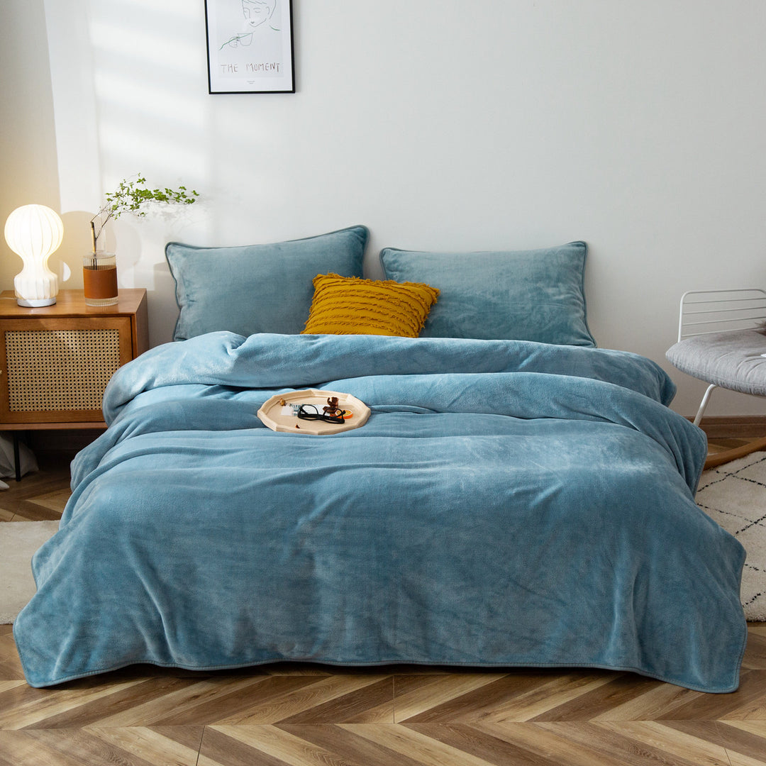 Ladies cozy microfiber blanket Kalsten