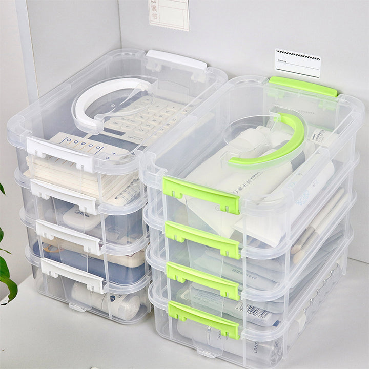 Stacking Storage Box Set Kalsten