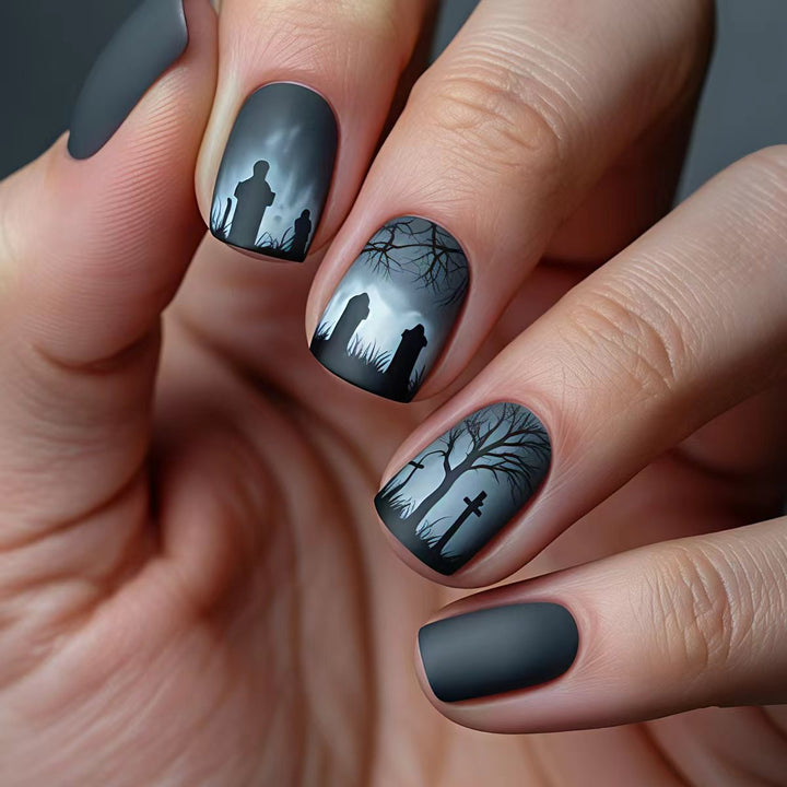 Artistic Gothic Nail Art Kalsten