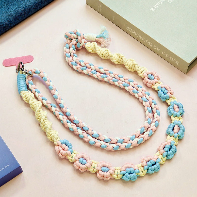 Decorative Floral Braided Leash Kalsten