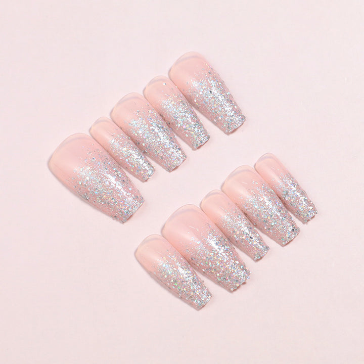Luxury Glitter Ombre Press-On Nail Set Kalsten