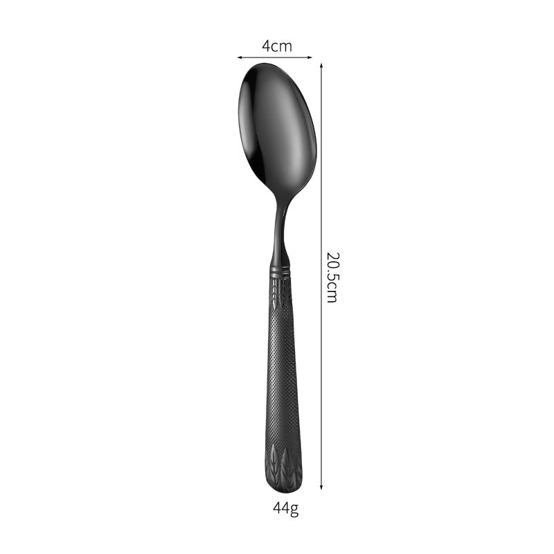 Elegant teaspoon with artistic handle design Kalsten