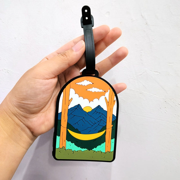 Nature-Themed Travel Luggage Tag Kalsten