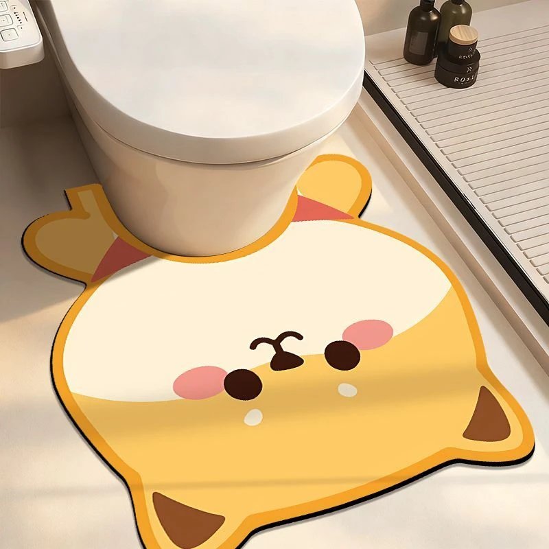 Novelty Pet Paw Bathroom Mat Kalsten