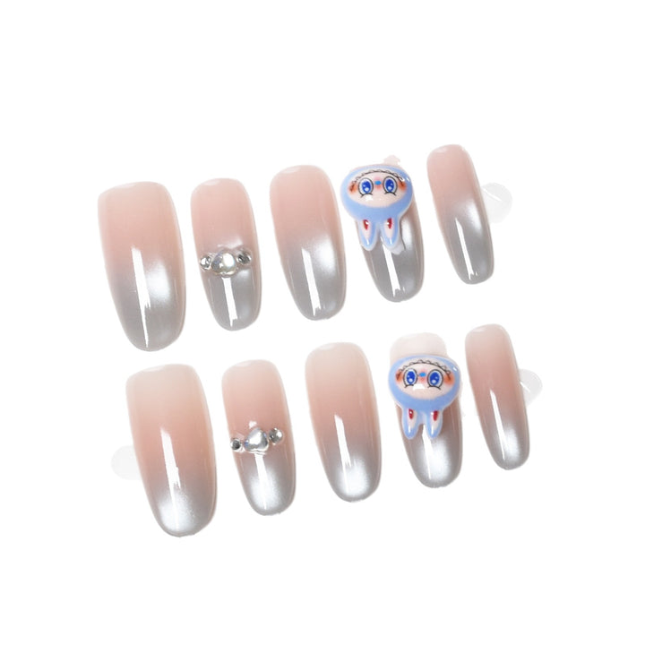 Premium Jellyfish-Themed Press-On Nail Set Kalsten