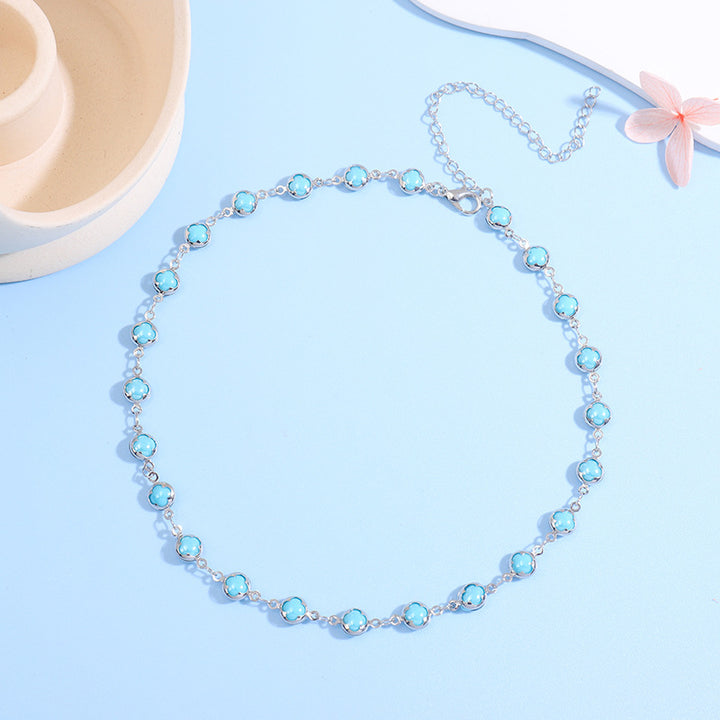 Floral Charm Choker Necklace Kalsten 1788164322