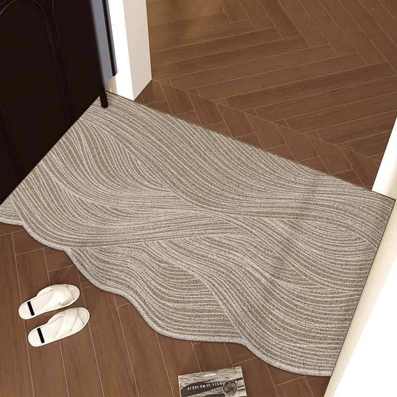 Wavy Design Indoor Floor Mat
