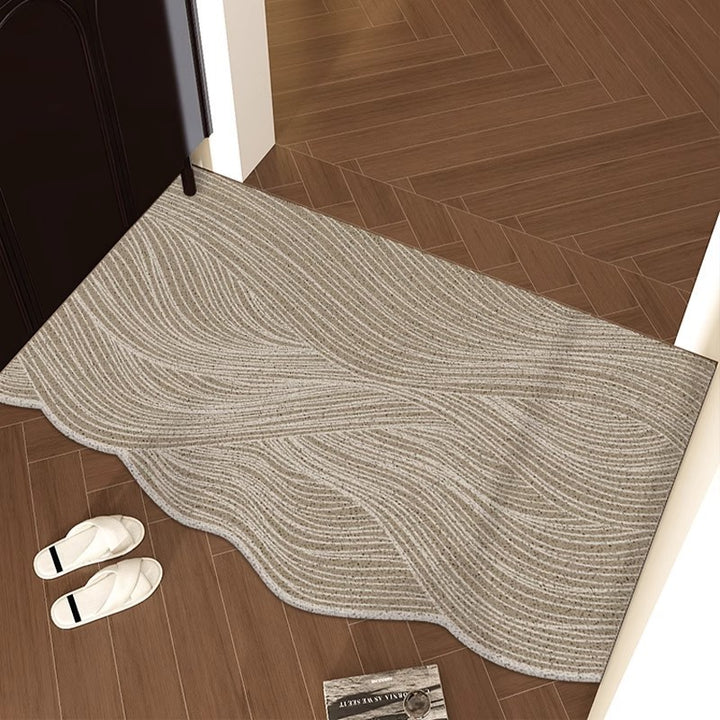 Wavy Design Indoor Floor Mat