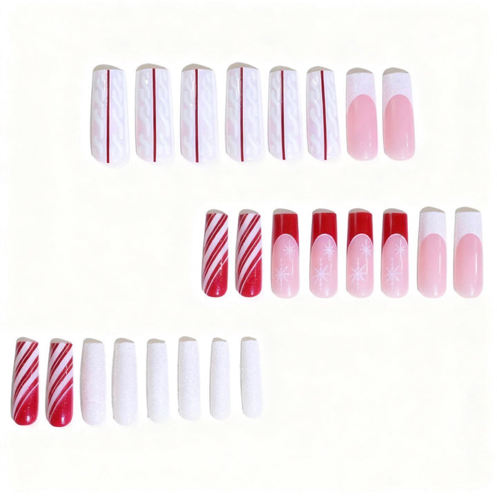 Festive Acrylic Nail Art Extensions Kalsten
