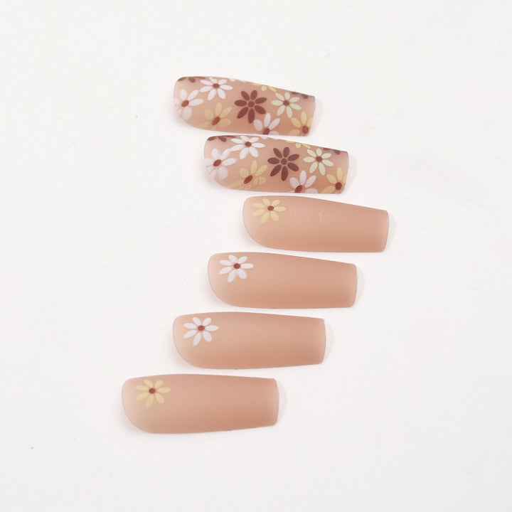 Floral Art Gel Press-On Nail Tips Kalsten