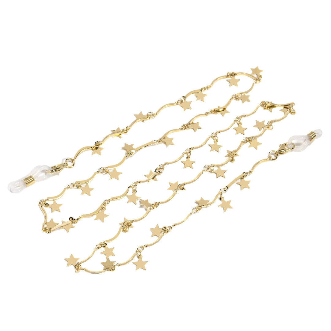 Star-Patterned Eyewear Chain Kalsten