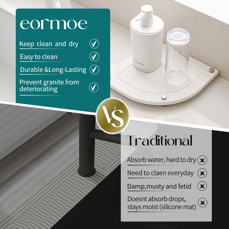 Kitchen Corner Sink Protector Mat
