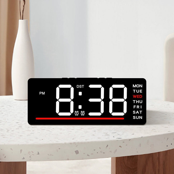 Digital wall clock with LED display Kalsten