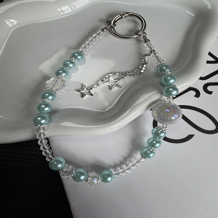 Elegant Beaded Charm Eyewear Strap Kalsten