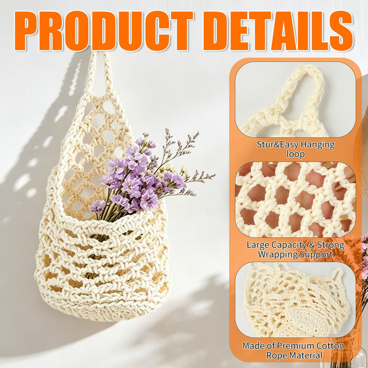 Macrame Flower Basket Kalsten