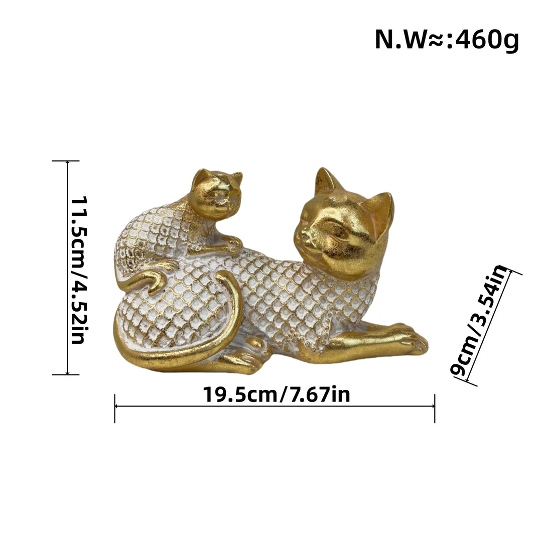 Decorative Cat Figurine Kalsten