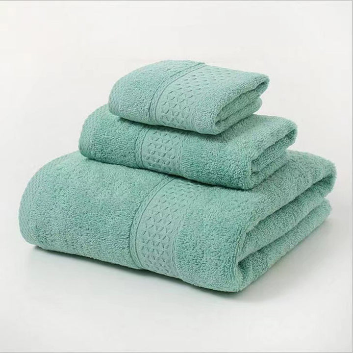 Terry Bath Towel Set with Elegant Structure Kalsten