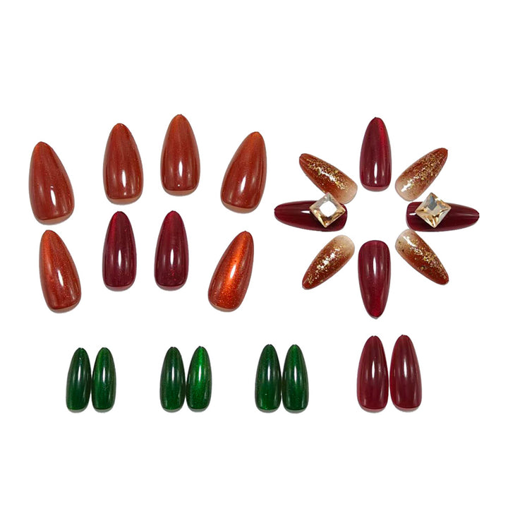 Glamorous Artificial Nails Set Kalsten
