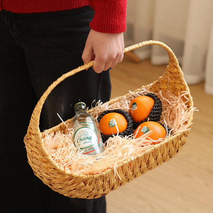 Artisan Woven Serving Basket Kalsten