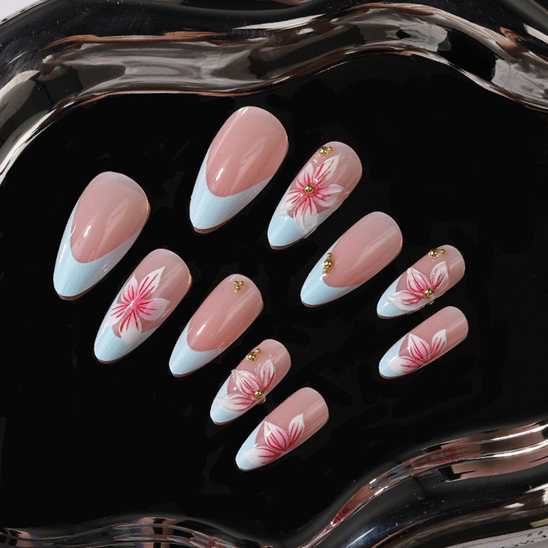 Floral Art Design Press-On Nail Set Kalsten