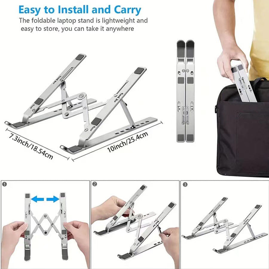 Height adjustable laptop stand Kalsten