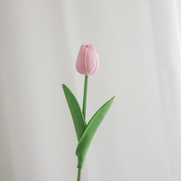 Lifelike Decorative Tulip Stem