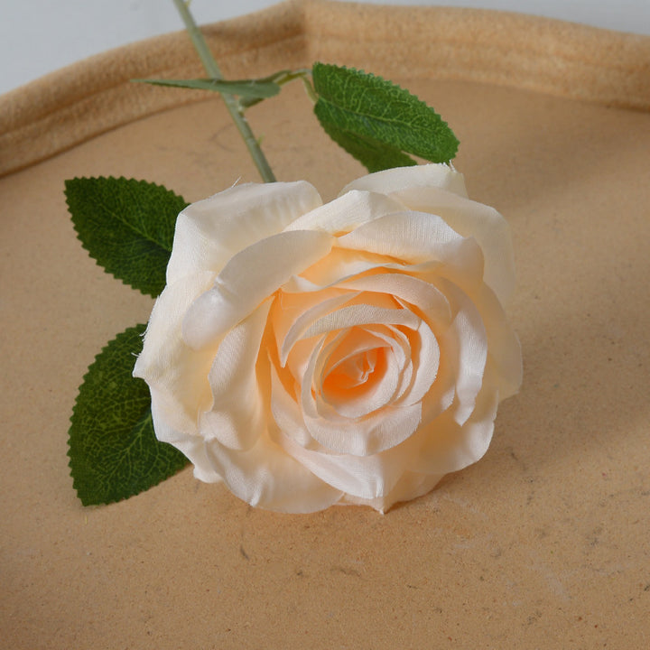 Elegant Silk Rose Hair Accessory