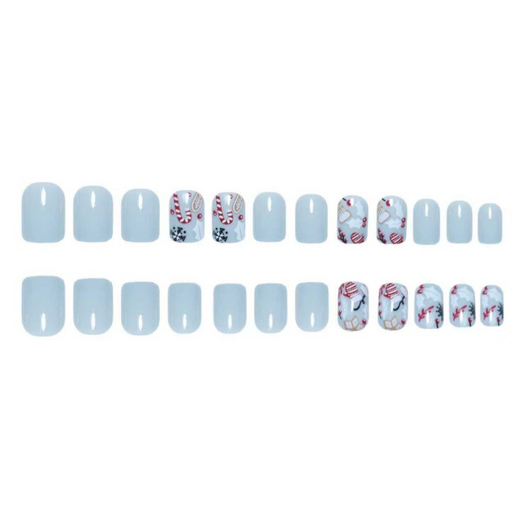 Festive Nail Art Wraps Kalsten